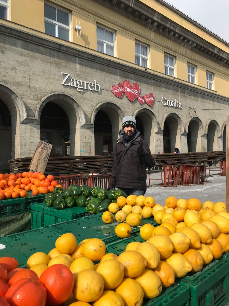 Dolac Market em Zagrebe